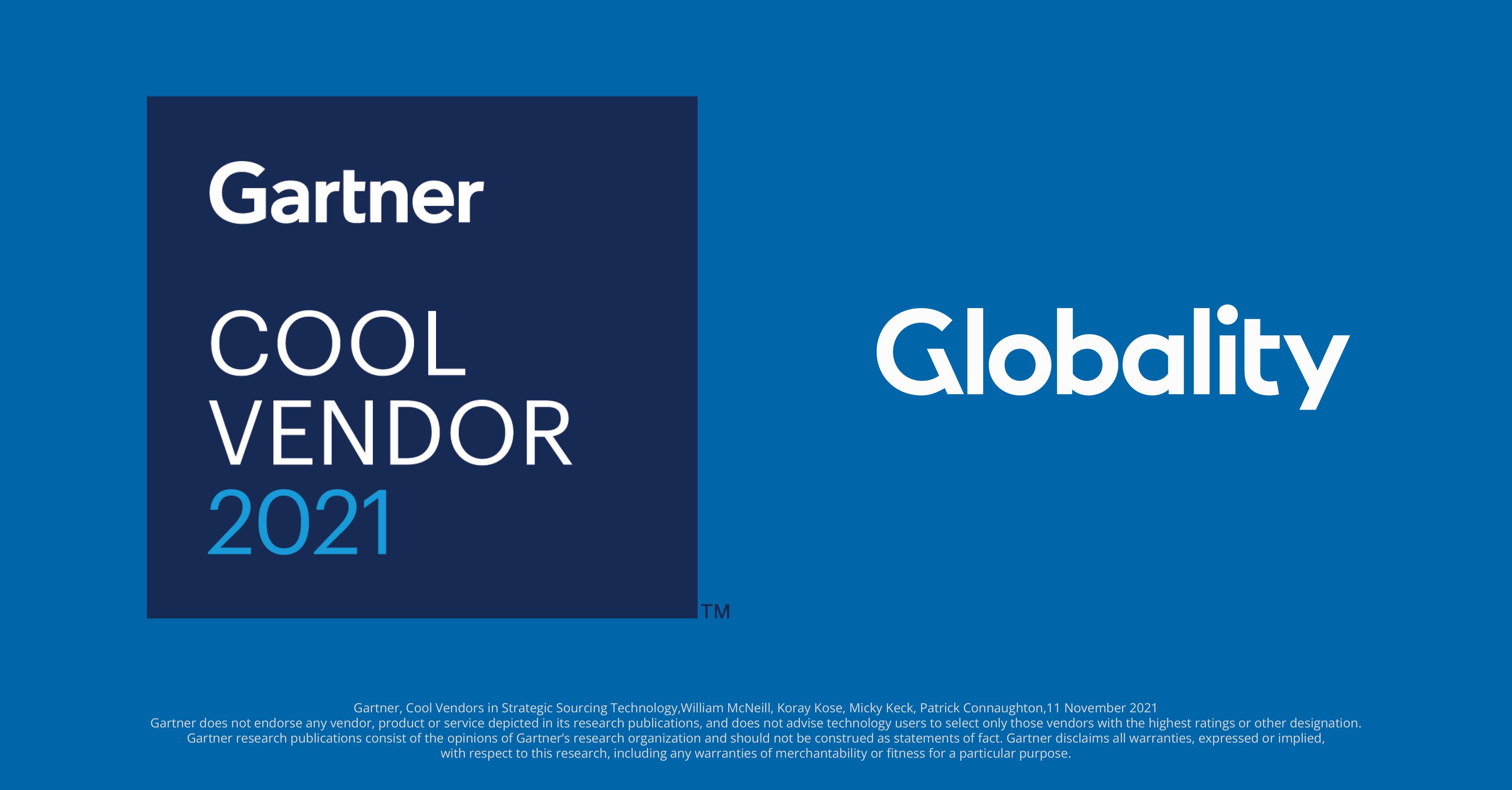 Globality Recognized by Gartner® as a Cool Vendor in Strategic Sourcing